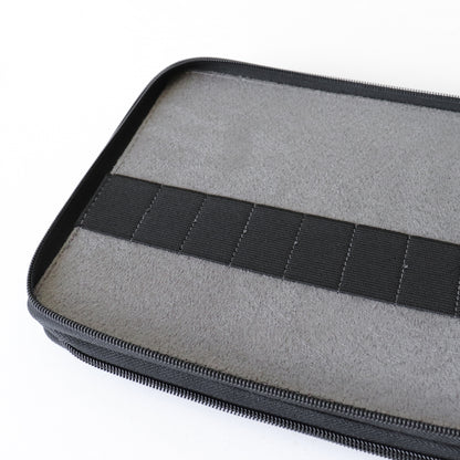 Global Art Canvas Pencil Case - Black - (Holds 120)