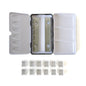GWP: Empty Metal Watercolour Case with Half Pans