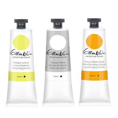 Gamblin Artist's Oil Colors - White or Yellow