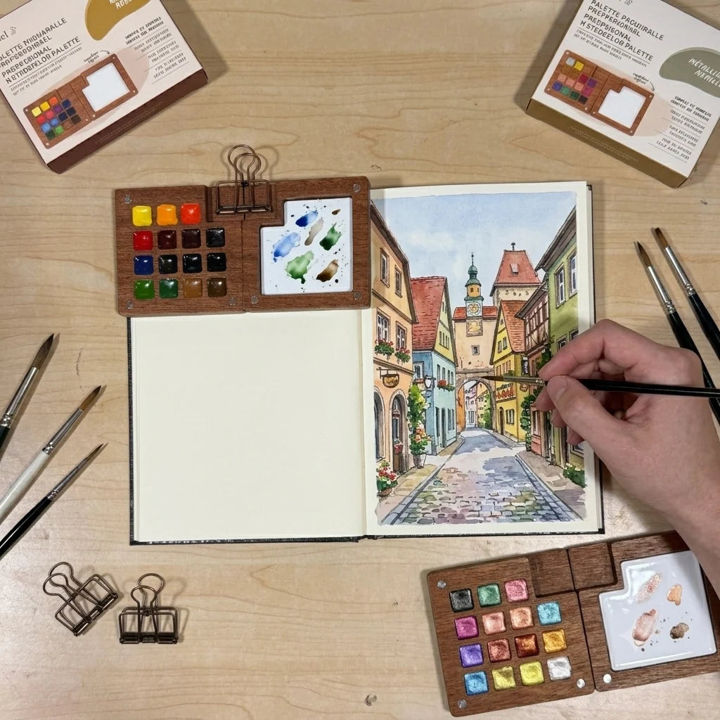 Nobel Professional Watercolour Palette