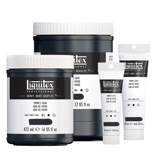 Liquitex Professional Heavy Body Acrylics - Grey