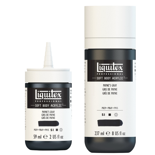 Liquitex Professional Soft Body Acrylics - Grey