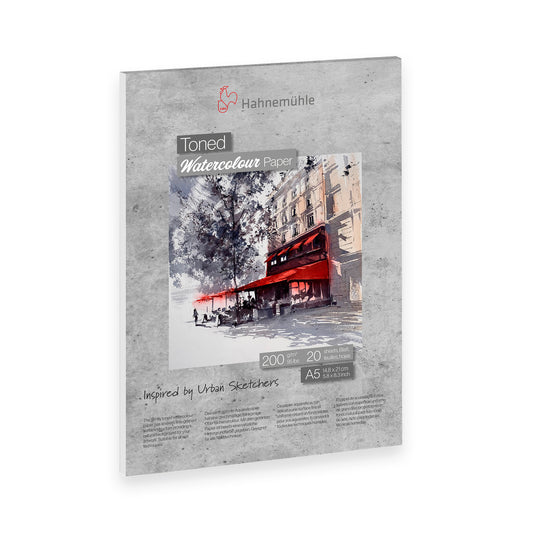 Hahnemühle® Toned Watercolour Pads Grey 200gsm
