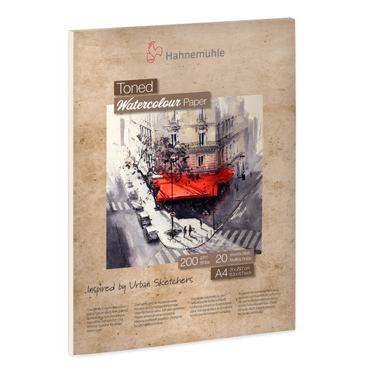 Hahnemühle® Toned Watercolour Pads Beige 200gsm