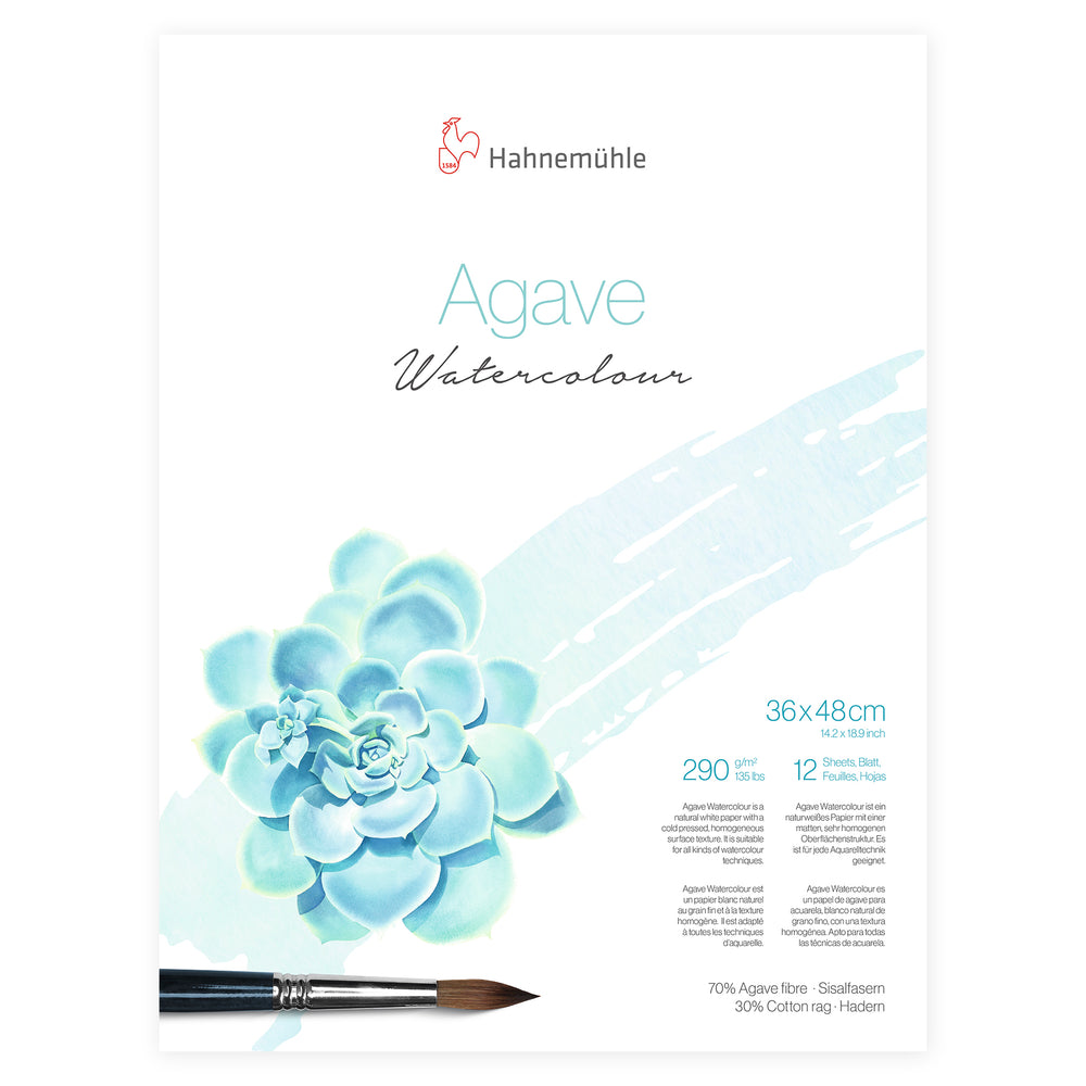 Hahnemühle® Natural Agave Watercolour Paper Blocks