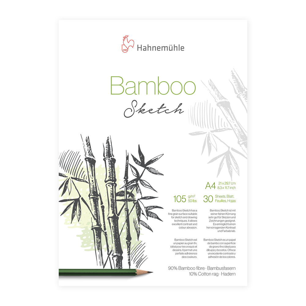 Hahnemühle® Natural Bamboo Sketch Pads 105gsm
