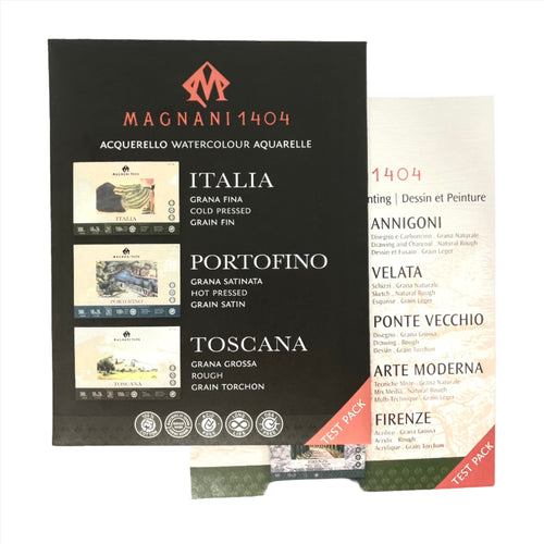 Magnani Watercolour or Drawing Paper Pack GWP Promo - While Quantities Last