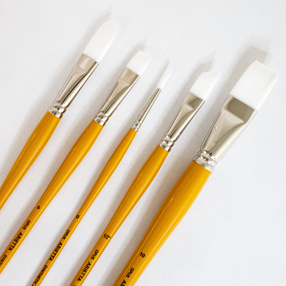 Opus Arietta Acrylic Brush Set of 5