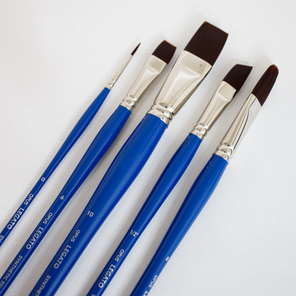 Opus Legato Acrylic Brush Set of 5