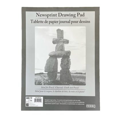 Newsprint Paper Pad - 18" x 24" - 40 sheets