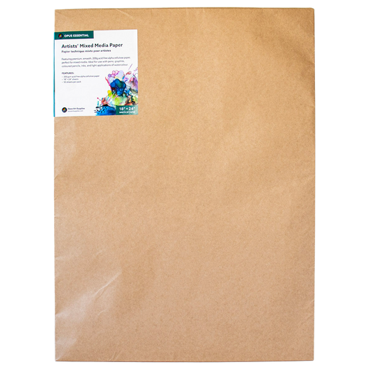 Opus Essential Artists' Mixed Media Paper - Pack of 50 Sheets