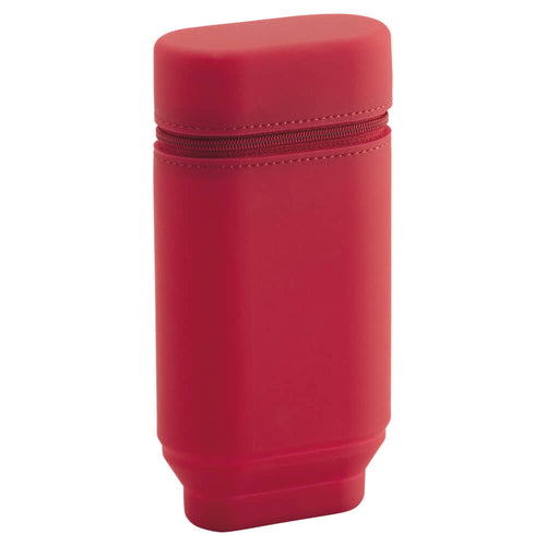 PuniLabo Silicone Standup Pencil Case - Red