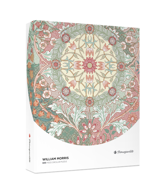 William Morris 500-Piece Circular Jigsaw Puzzle