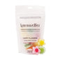 Karameller Happy Flowers confectionery package on a white background