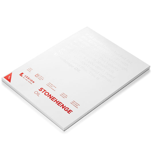 Stonehenge Oil Paper Pad 320gsm/140lb 9" x 12"