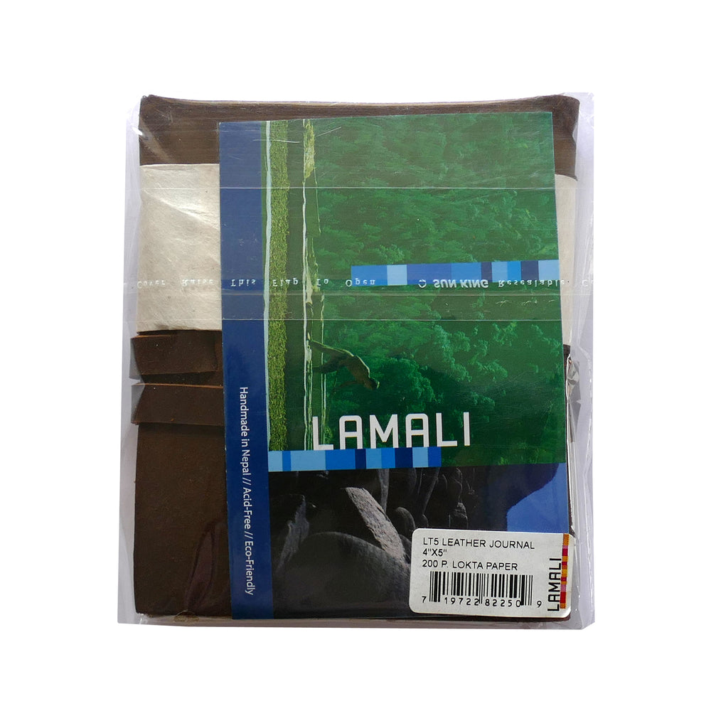 Lamali Leather Soft-Cover Handmade Journals - 4" x 5"