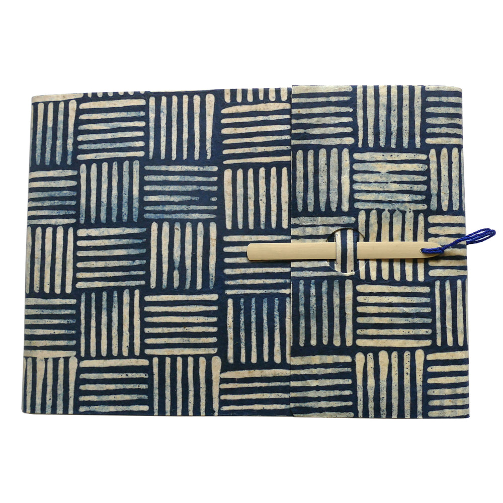 Lamali Gargi Soft-Cover Handmade Journals (Blue Batik)