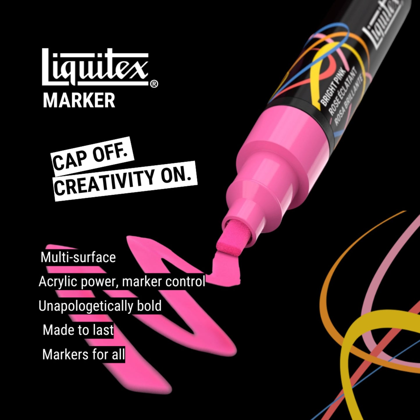 Liquitex Professional Acrylic Markers - Dusty Rose — key visual