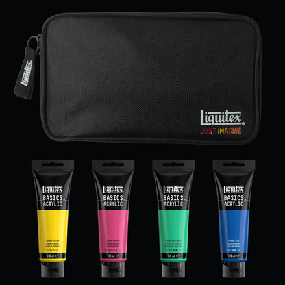 Liquitex What Would You Create BASICS Set - Illuminated Brights, set contents