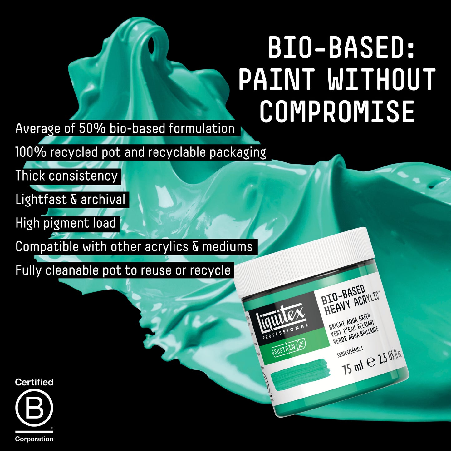 Liquitex Bio-Based Heavy Acrylics