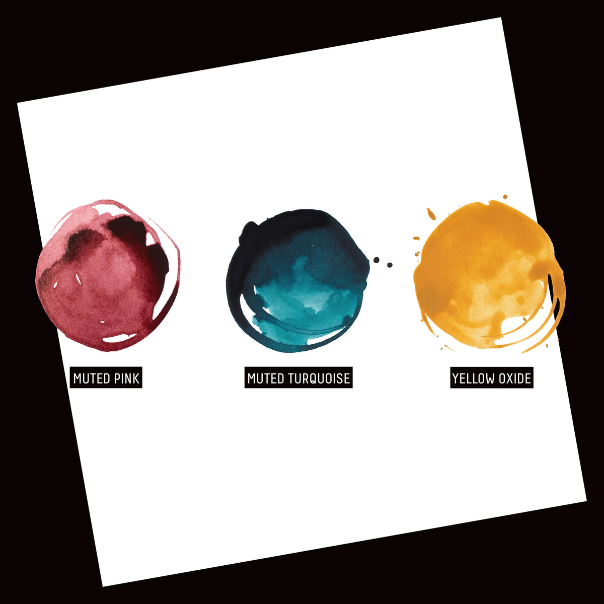 Liquitex What Would You Create INK! Set - Fabric Staining, colour swatches