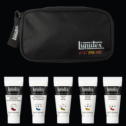 Liquitex What Would You Create Heavy Body Set - Retro Luxe, set contents