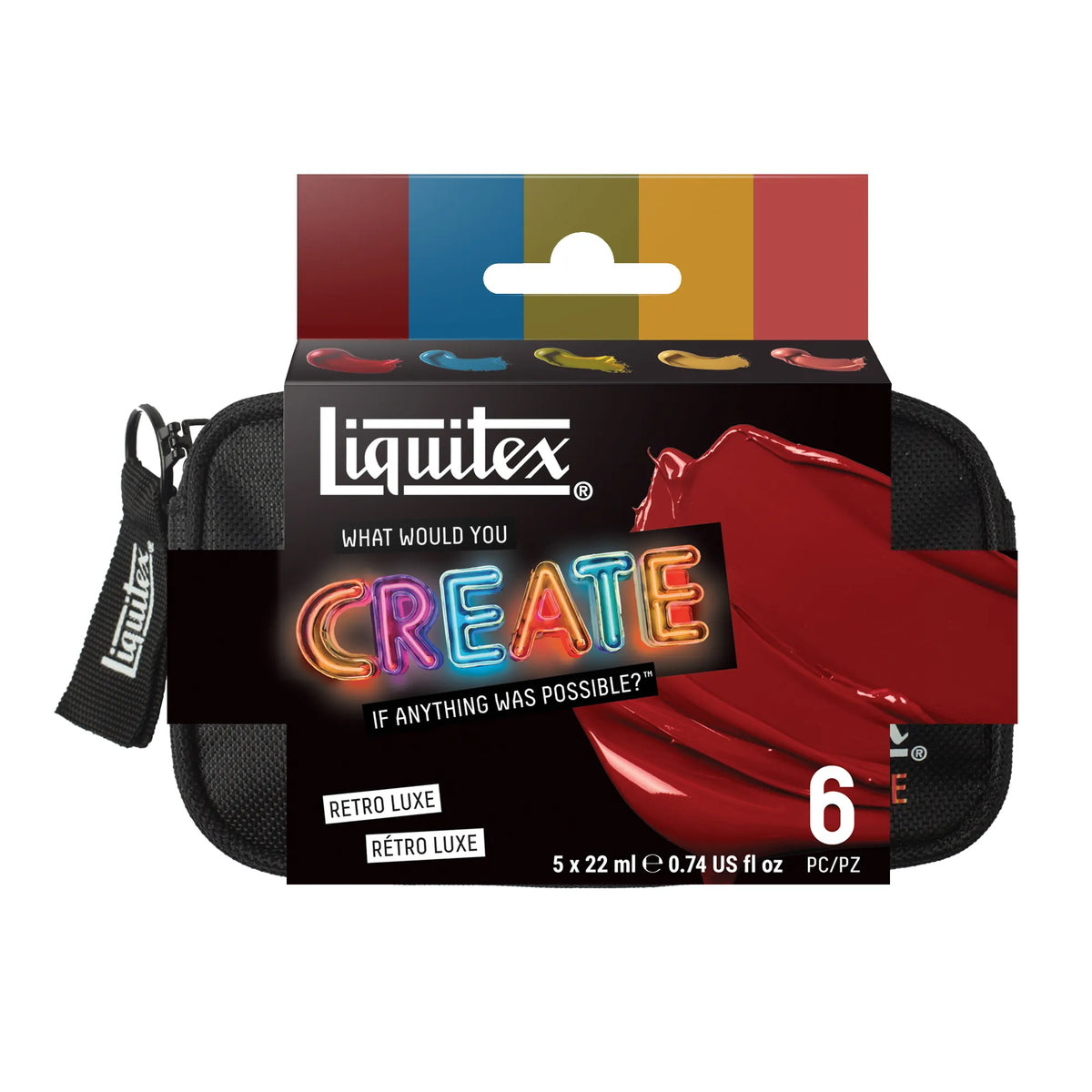 Liquitex What Would You Create Heavy Body Set - Retro Luxe, front of package