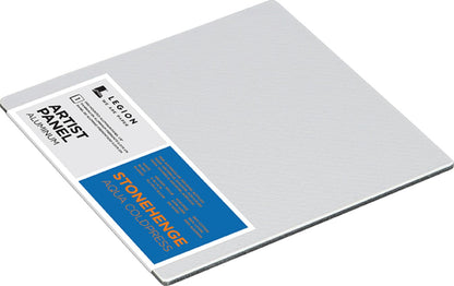 Panneau en aluminium blanc Stonehenge Aqua Cold Press 6" x 6"