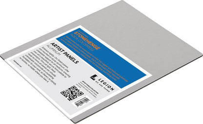 Panneau en aluminium blanc Stonehenge Aqua Cold Press 20,3 x 25,4 cm
