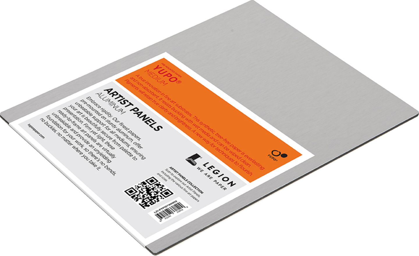 Panneaux d'artiste Yupo en aluminium 20,3 cm x 25,4 cm