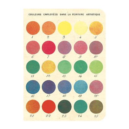 Cavallini Mini Notebook Pack of 3 - Color Wheel