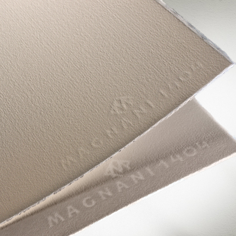 Magnani Arte Moderna Mix Media Sheet Extra White Rough 100% Cotton 300gsm, 56 x 76 cm
