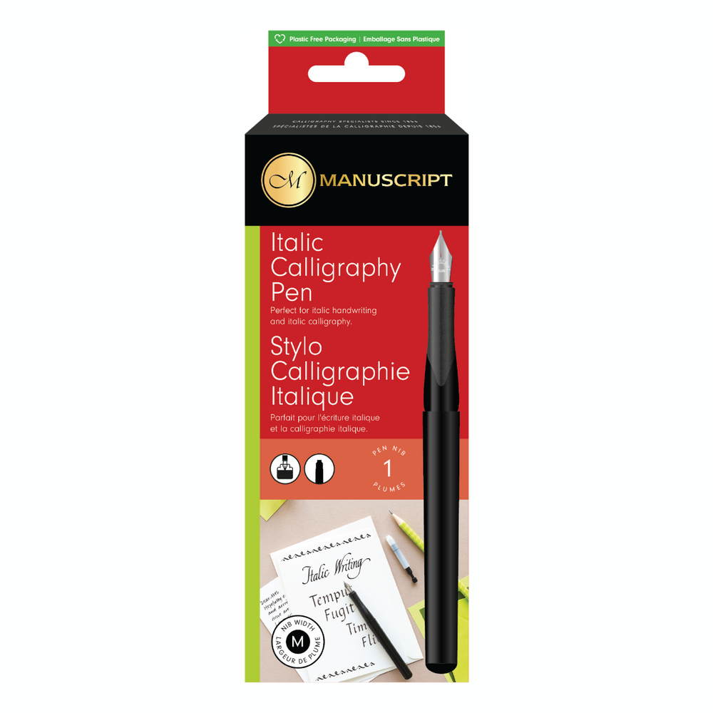 Manuscript Italic Calligraphy Pen Medium