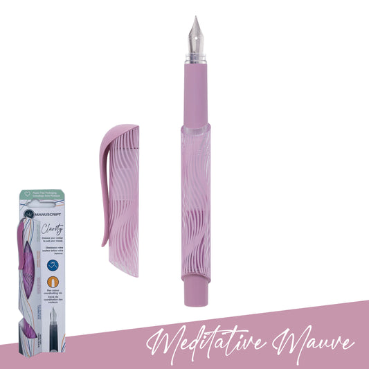 Manuscript Clarity Fountain Pen - Meditative Mauve