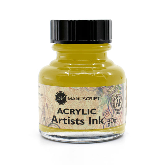 Manuscript Gold Acrylic Ink 30 ml