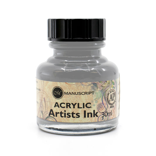 Manuscript Silver Acrylic Ink 30 ml