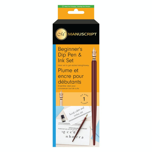 Manuscript Beginner's Dip Pen & Ink Set