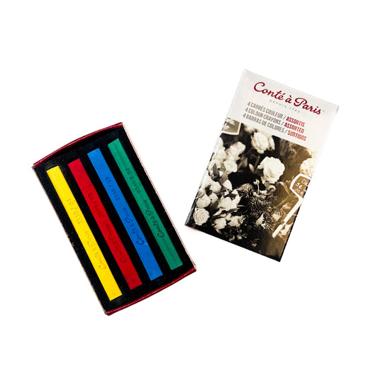 Conté à Paris Colour Pastel Carré Set of 4 (Promotional Gift Only)
