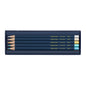 Caran d'Ache Cosmic Blue Edition Metallic Coloured Pencil Set of 10