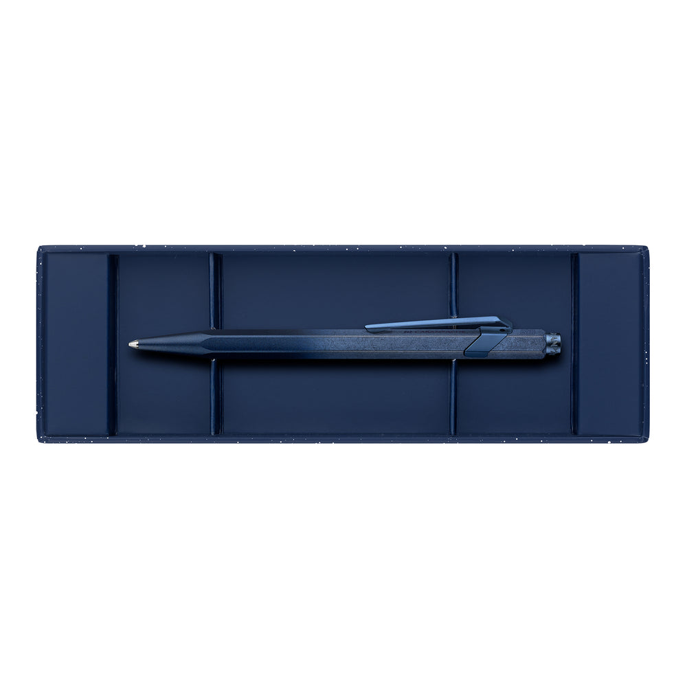 Caran d'Ache Cosmic Blue Edition 849 Ballpoint Pen - Dark Blue