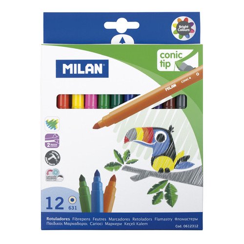 Milan Student Waterbased Marker Set Set of 12