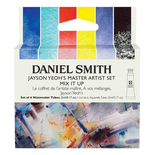 Daniel Smith Extra Fine Watercolors set of 6 Jayson Yeoh's Mix it Up