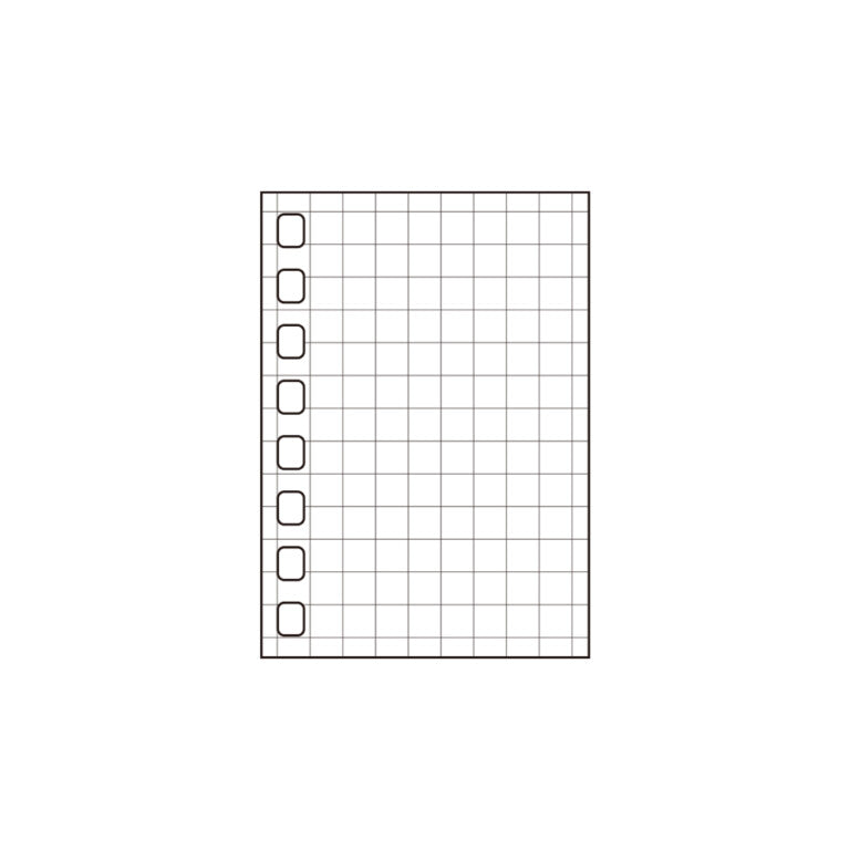 Itoya Super Mini Open Ring Notebook - Refill Pages Packet