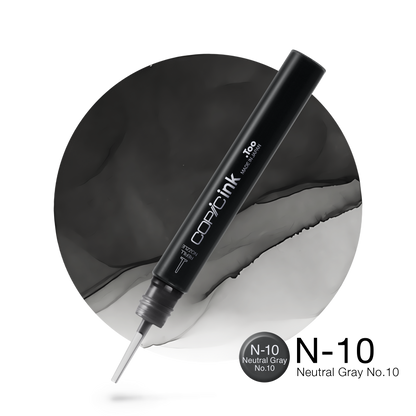 Copic Ink refill 12ml – N10 Neutral Gray #10
