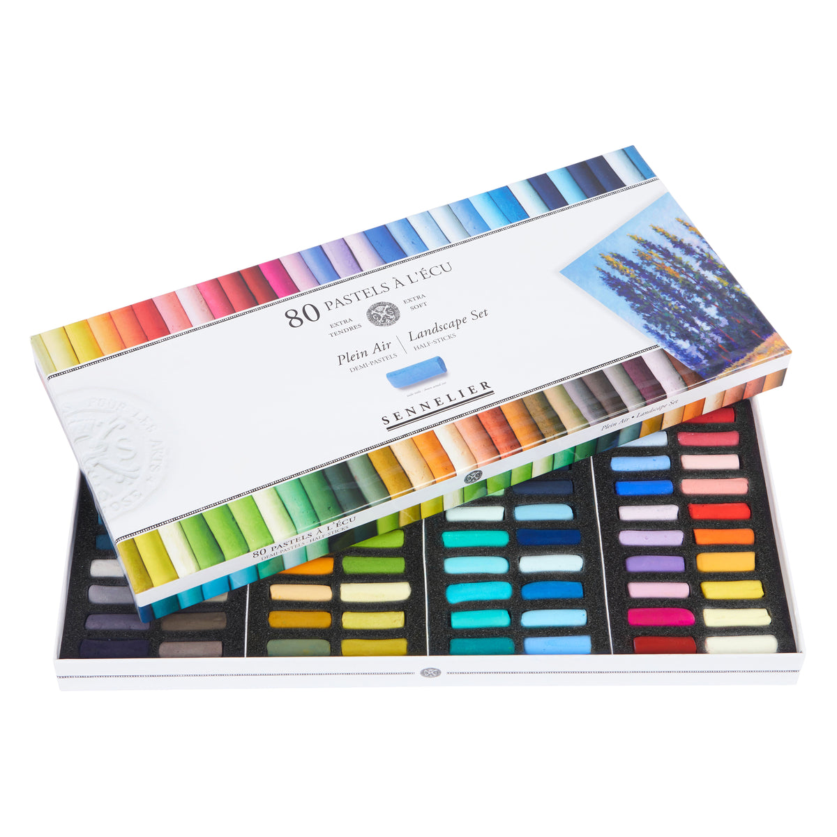 Sennelier Soft Pastels Half Stick - Set of 80 Plein Air Landscape