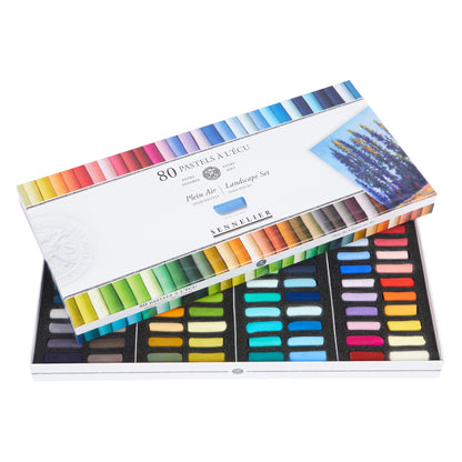 Sennelier Soft Pastels Half Stick - Set of 80 Plein Air Landscape