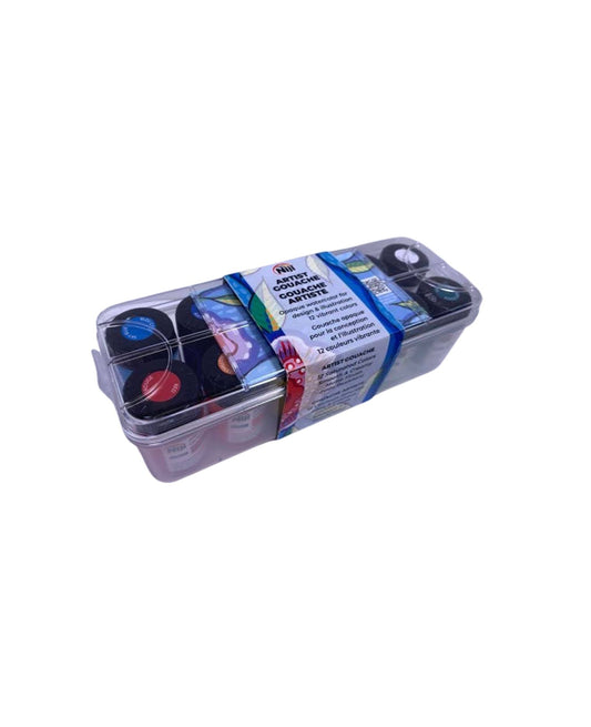 Yasutomo Niji Artist Gouache - Set of 12 Colors
