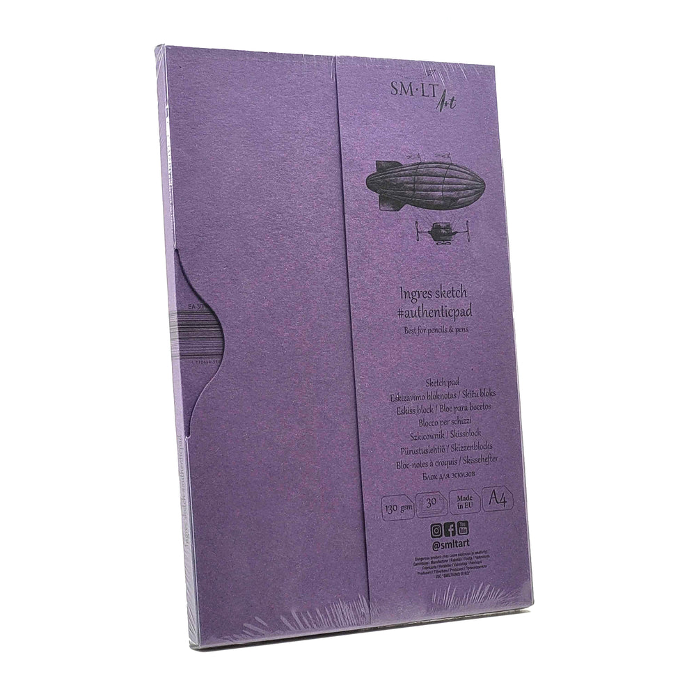 SM•LT Ingres Sketch #authenticpad in Folder – A4 - Clearance