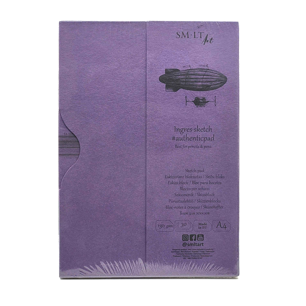 SM•LT Ingres Sketch #authenticpad in Folder – A4 - Clearance