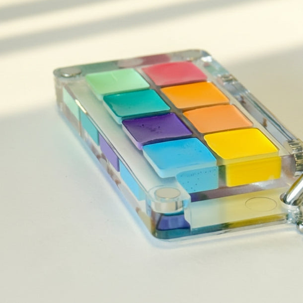 Nobel Watercolour Keychain Palette - Macaron